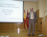 Juan Hernández Hortigüela durante una conferencia el pasado mes de noviembre.